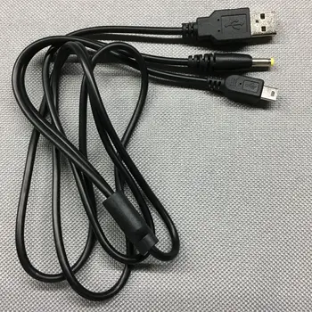 FZQWEG 2v1 Nabíjania, nabíjačka, USB Kábel pre PSP 1000 PSP 2000 PSP PSP 3000 3001 3004